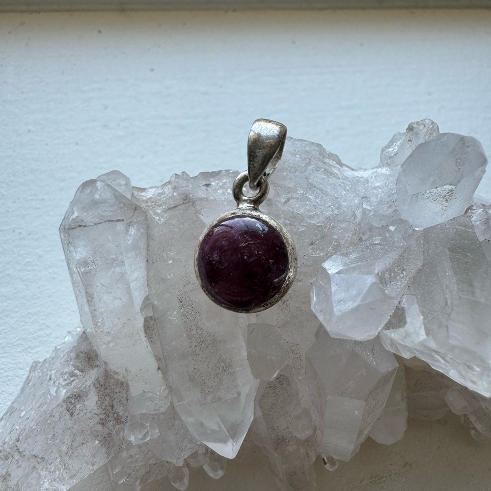 Genuine Ruby Pendant - image 2